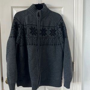 Weatherproof vintage sweater/jacket mens XXL